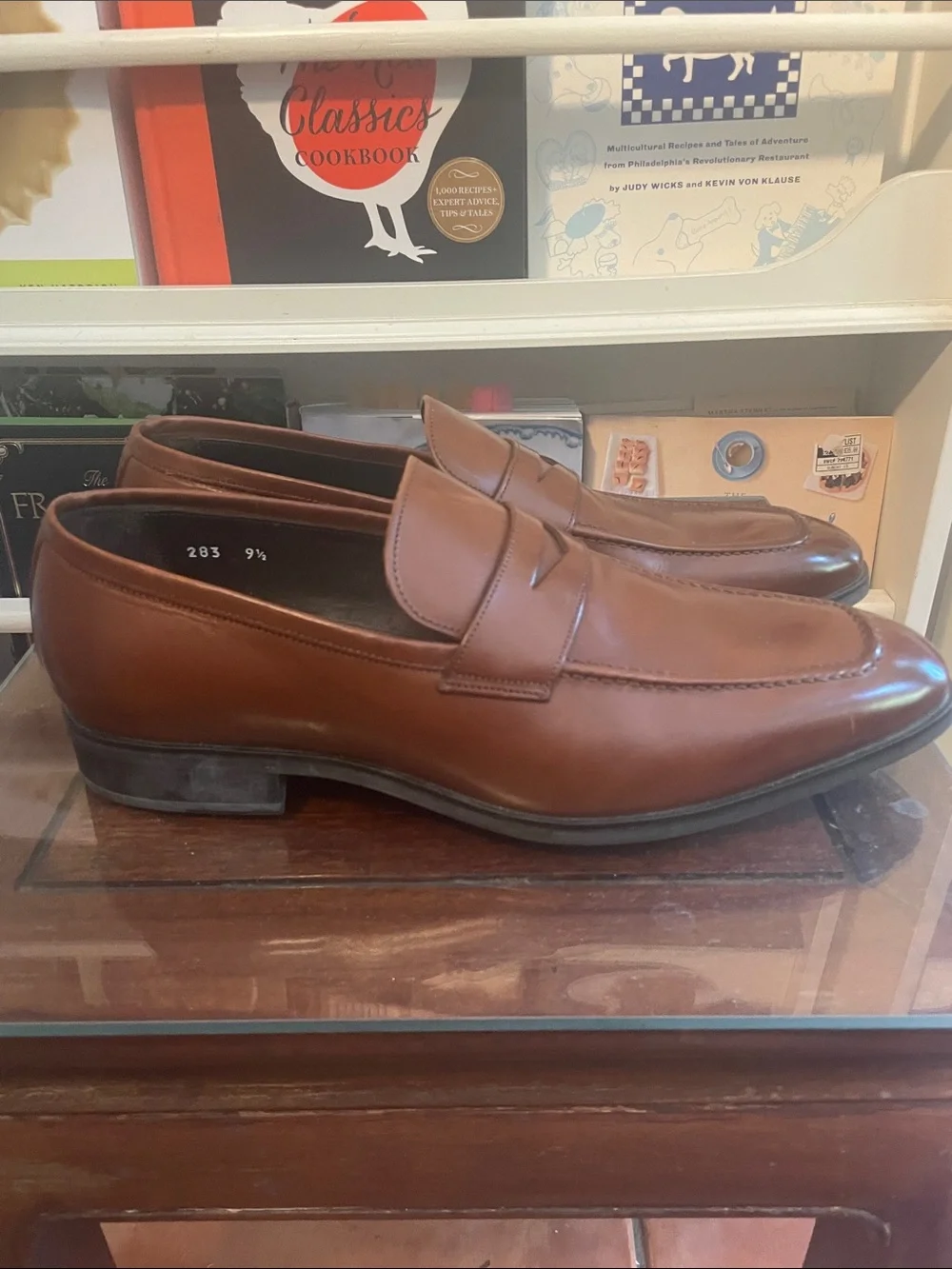 To Boot New York Men's Brown Leather Dress Loafers